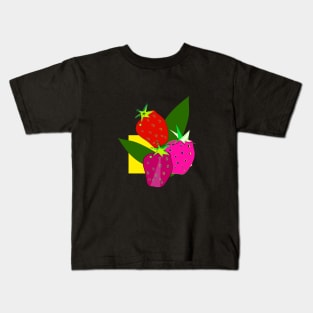 Composition with strawberries Kids T-Shirt